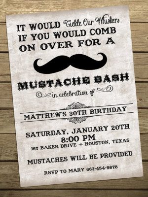 ... www.etsy.com/listing/114558660/mustache-bash-birthday-party-invitation