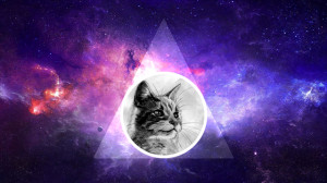 Illuminati Galaxy Tumblr Illuminati Cat Galaxy