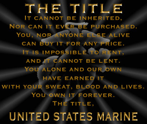 Marine Corps Marines