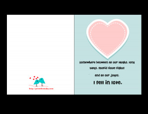 Romantic Quotes For Him From The Heart Card with romantic quote