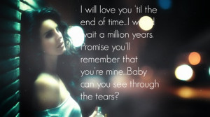 Lana Del Rey Blue Jeans Tumblr