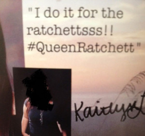 Ratchet Girl Quotes Funny Funny yearbook quotes queen