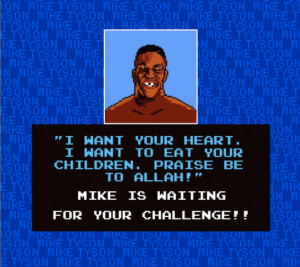 Punch-Out Screens Plus Real Mike Tyson Quotes