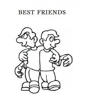 ... friendship s day by kawarbir friend meaning coloring pages greeting