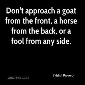 More Yiddish Proverb Quotes