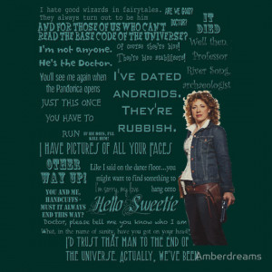 Amberdreams › Portfolio › River Song Quotes