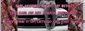 Chevy Girl Profile Facebook Covers