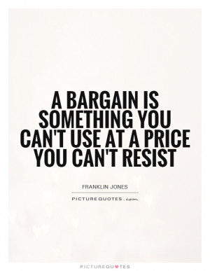 Shopping Quotes Bargain Quotes