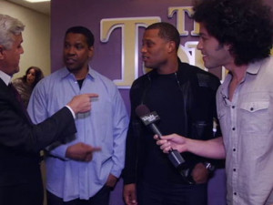 Leno Backstage Robinson Cano Quotes Denzel Washington PopScreen