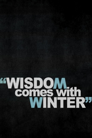 ... , Photos, iPhone 4 Wallpaper, wisdom comes with winter.jpg 640 x 960