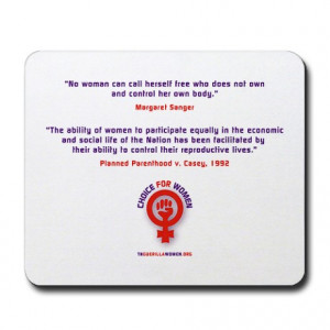 Christmas Gifts > Christmas Office > Pro Choice Quotes Mousepad