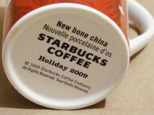 Starbucks Red Christmas Tree Ornaments Quote Holiday New Bone China ...
