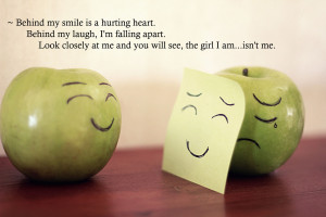 Behind My Smile Is A Hurting Heart