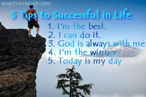 Tips To Be Successful In Life