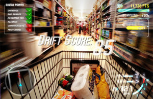funny groceries shopping cart videogame