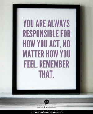 Responsibility quotes