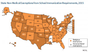 health experts. Since that time, the rate of non-medical exemptions ...