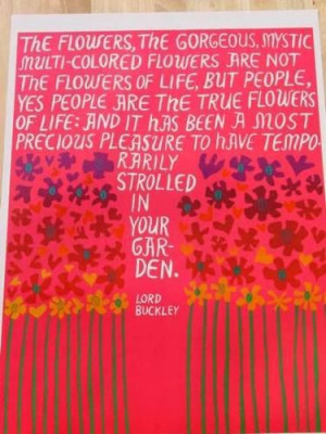 Lord Buckley Original 1960's Flower Power People Poster 60s Peace Love ...