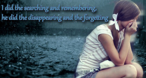 sad love and sad girl quote wallpaper for sad and emotional wallpaper ...