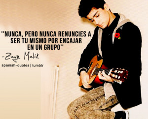 zayn malik # one direction # citas # espanol # q # spanish