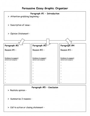 ... organizers | Persuasive Essay Graphic Organizer – Download Now DOC