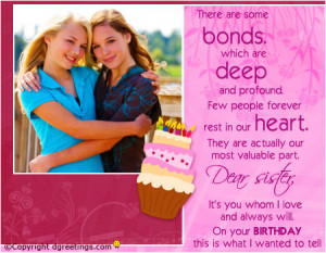 birthday quotes - birthday quotes for sister