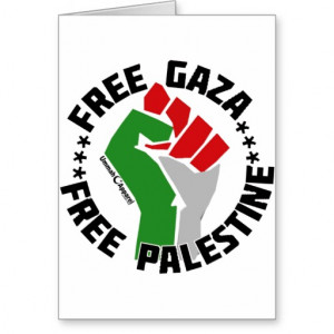 free gaza free palestine card