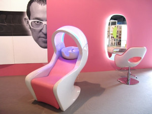 Karim Rashid Futuristic Salon - NutopiaInterior Design, Design Chairs ...