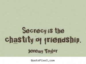Jeremy Taylor Friendship Quote Wall Art