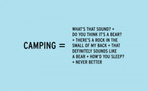 Camping Trips Thing Siloveabout Summer - Camping Quote