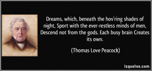 , beneath the hov'ring shades of night, Sport with the ever-restless ...