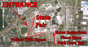 Florida State Fairgrounds Tampa Map