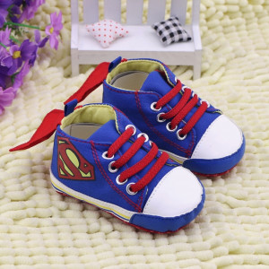 Cute Superman Quotes Hot sole baby shoes high-end cute superman prints ...