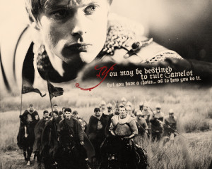 Merlin Quotes - Choice - arthur-and-gwen Fan Art