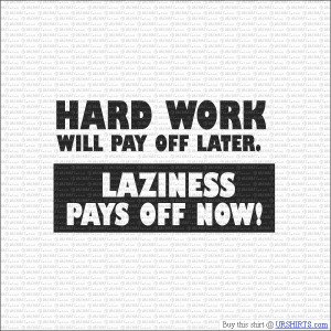 do you think hard work is important or you can think that you can ...