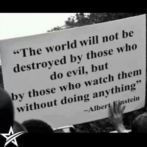 Albert Einstein warned us: the world will not be destroyed by those ...