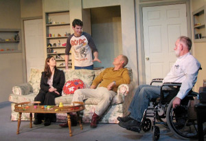 Laura Michl, Tyler Derench, Edmund Wyson and John Dickey in 