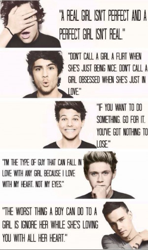One Direction One Direction Quotes For Girlsღ