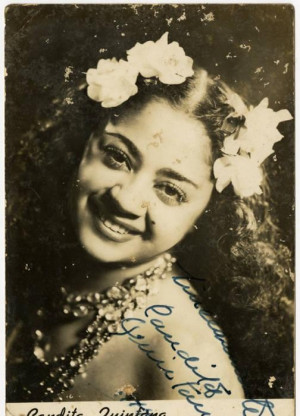 Candita Quintana (1912-77), Afro-Cuban soprano, actress, and dancer ...