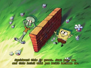 brick, cute, different, funny, lol, spongebob, spongebob and squidward ...