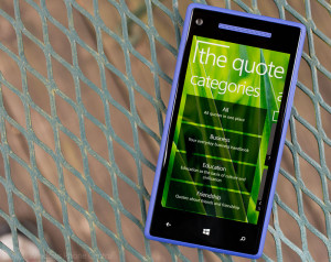 The Quote is a popular Windows Phone app that has made the leap to ...