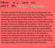 Aries Woman