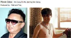 ... Ils life, starring Ken Jeong Produced By Matt Stone and Trey Parker