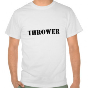 thrower shirt