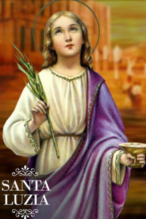 St. Lucy, Patron Saint of Eyes