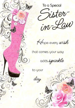 4allcards.comFor A Special Sister-in-Law