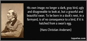 swan s egg hans christian andersen # quotes # quote # quotations ...