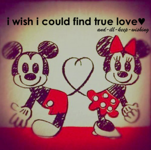 mickey mouse #miney mouse #true love #heart #quote #text #i wish # ...