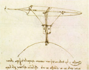 Leonardo Da Vinci’s Simple Glider design