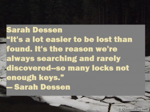 Lost and found free image quote